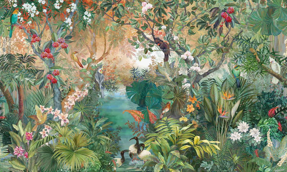 Feathered Canopy Chronicles Wall Murals in your room