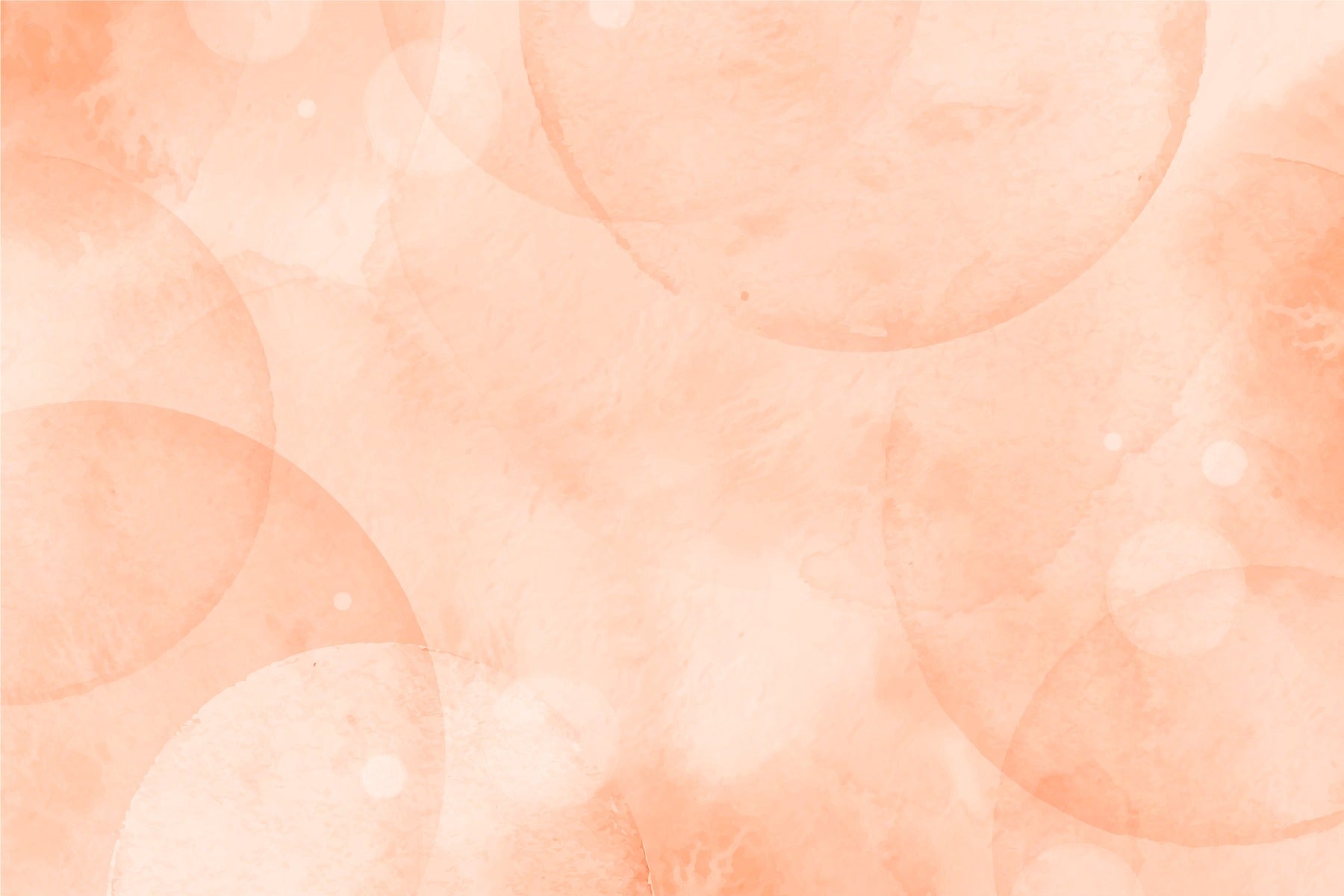 Watercolor Peach Fuzz Wallpaper Mural in your room — zoomed