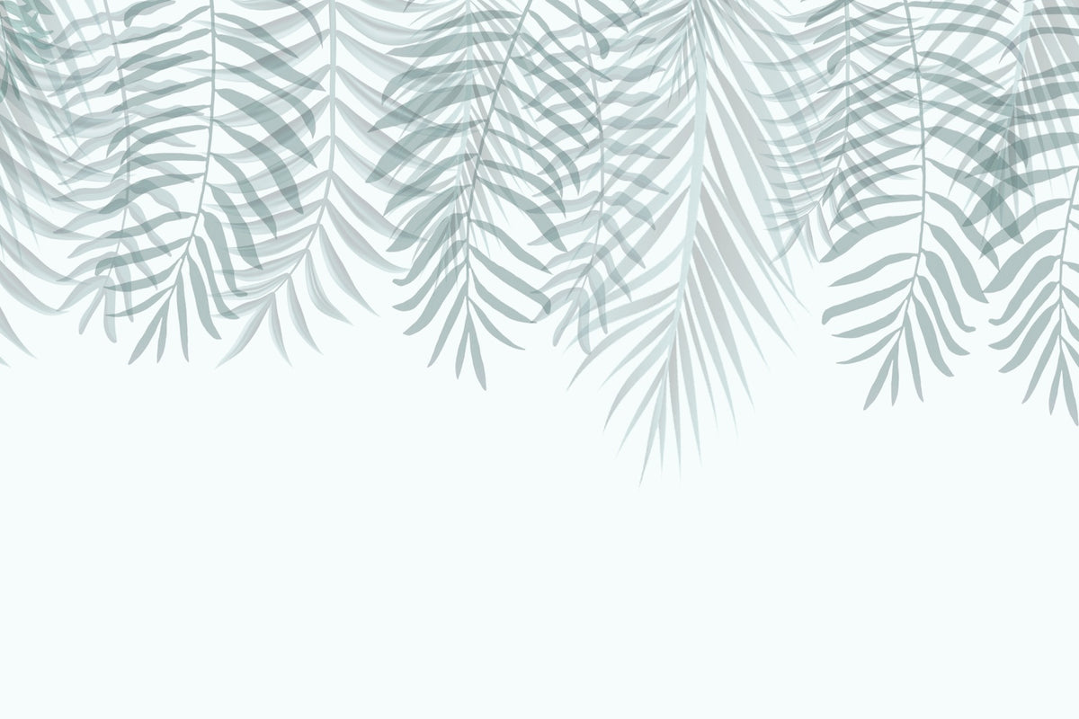 Arctic Palm Whisper Wallpaper Mural in your room