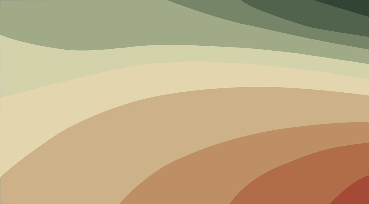 Warm Spectrum Wall Mural in your room