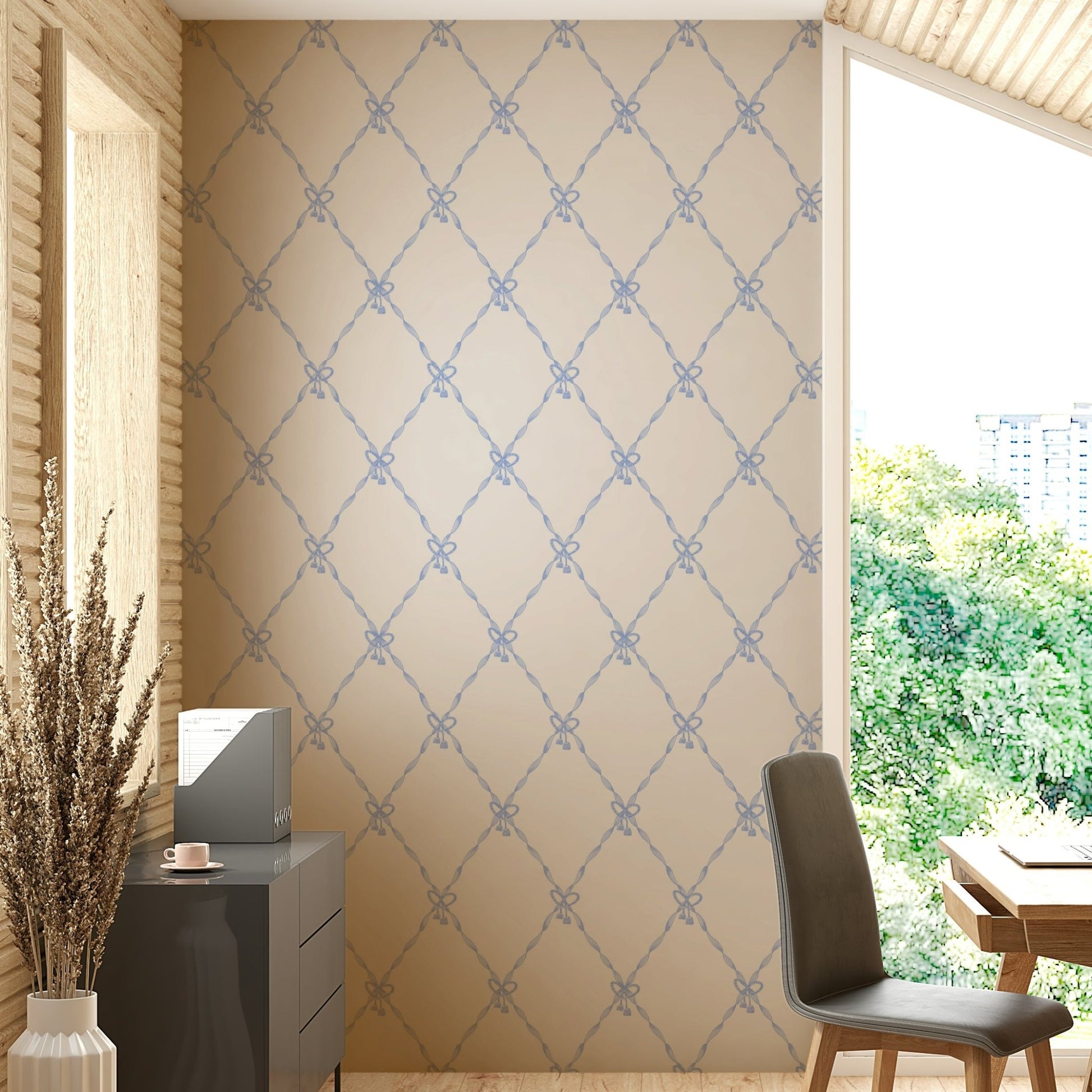 The tassels are a central focus of the image.

