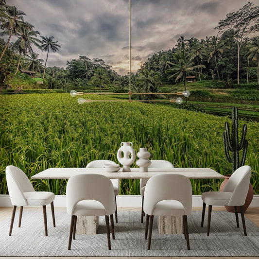 Bali Harvest Wall Mural