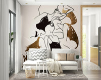 Colors are typically soft, muted, or harmonious, reflecting the fluidity of dance.
