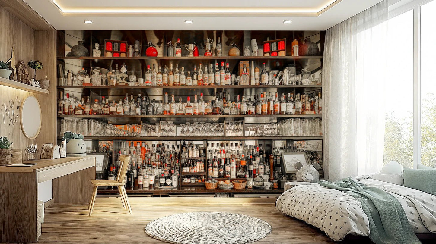 Bar Brilliance Wall Mural