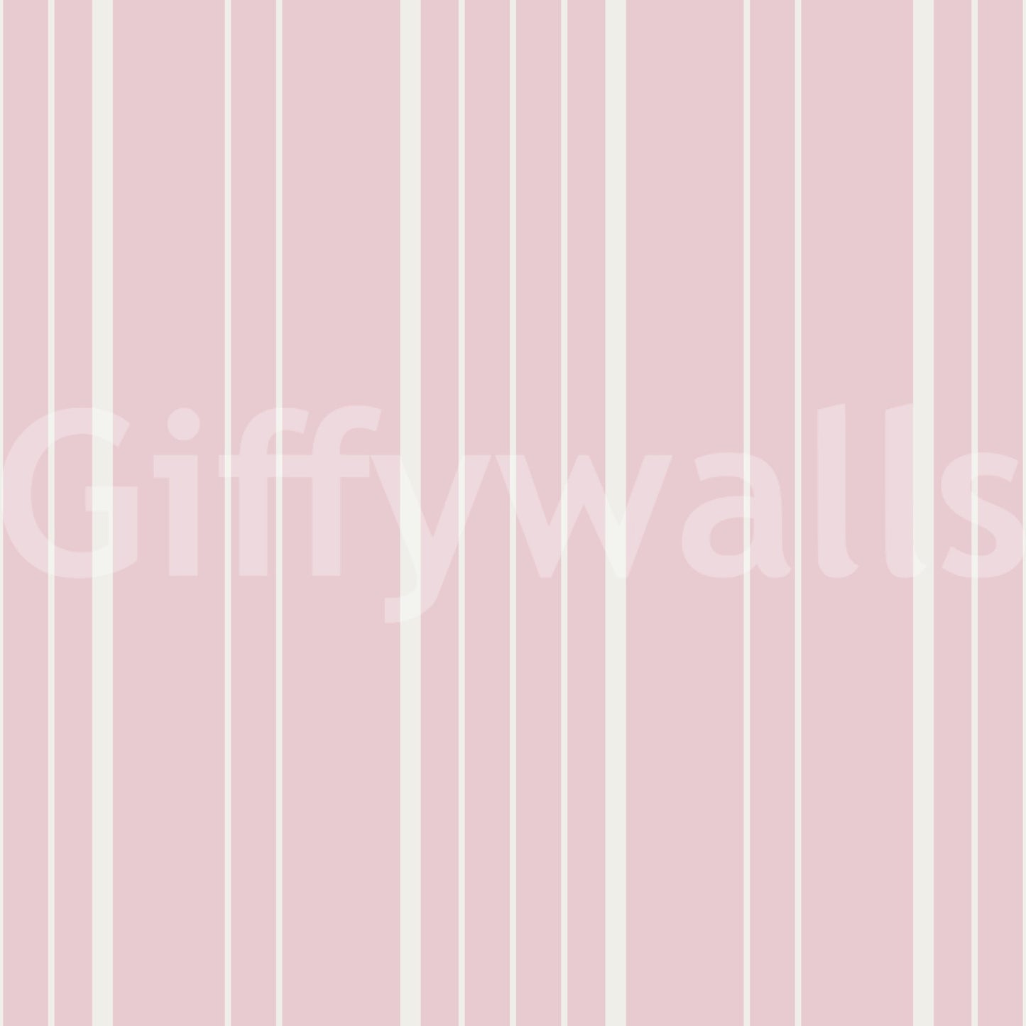 Barely Blush Stripes Wallpaper⁠