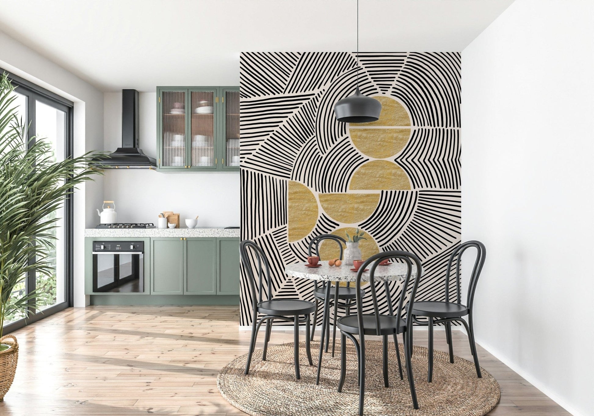 Bauhaus - Tribal Wall Mural