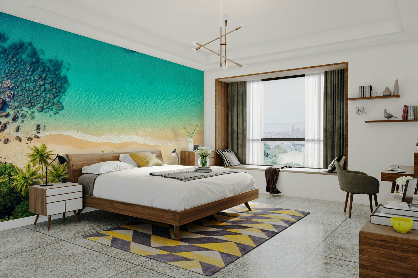 Beach bliss, detailed view

