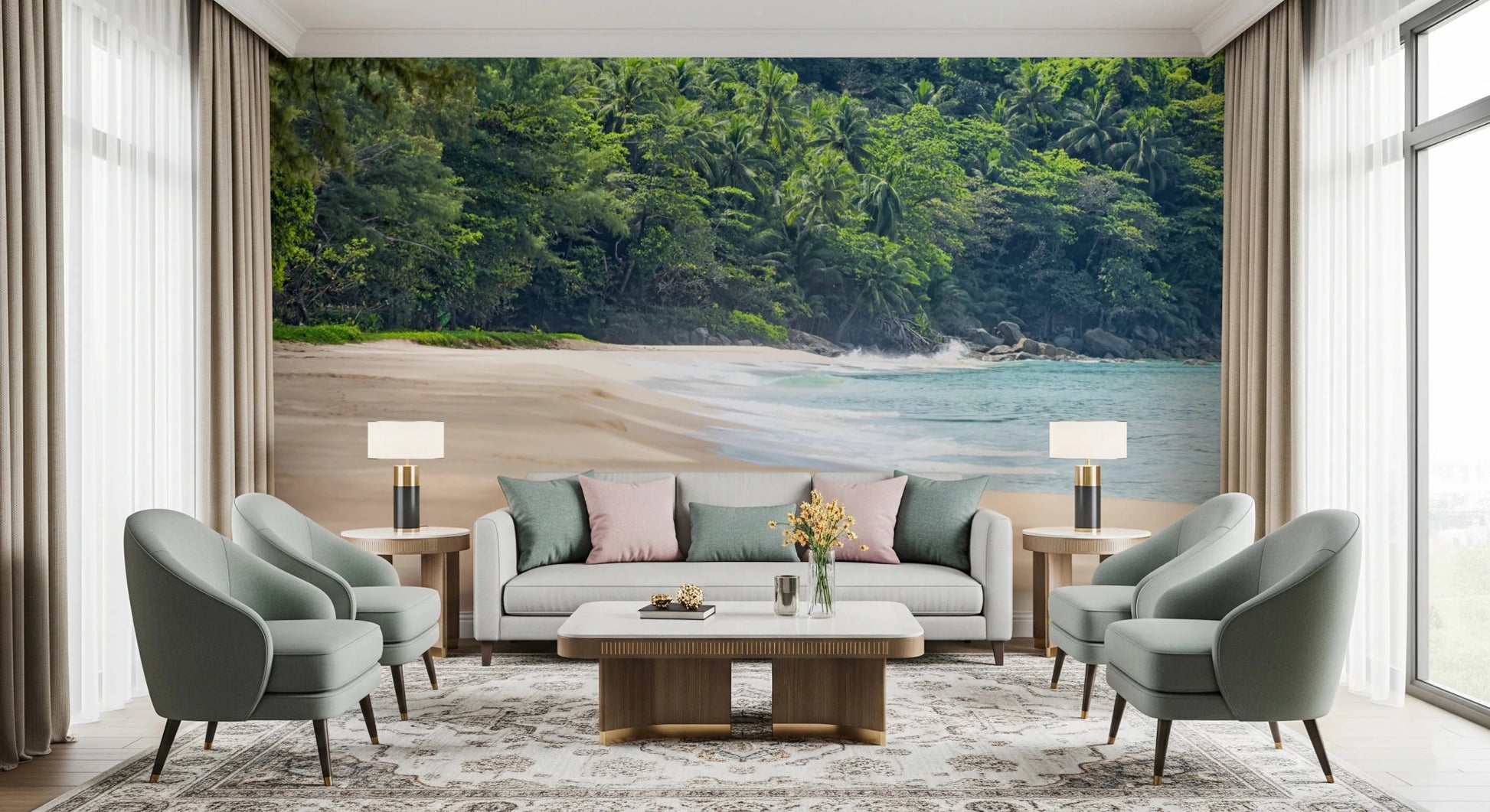 Beach Haven Wall Mural