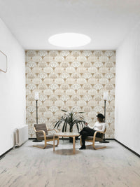 Subtle vintage wallpaper print

