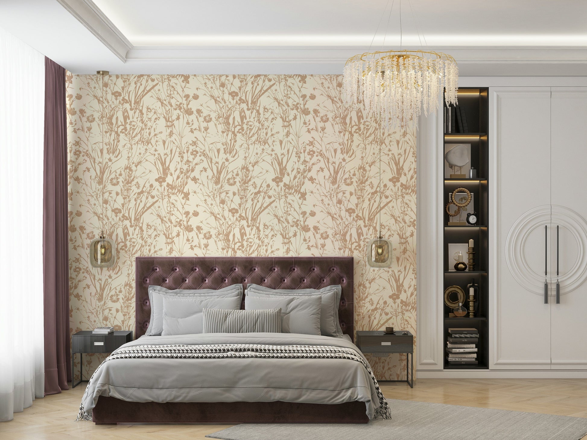 The style is artistic and organic.
