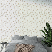 An artistic nature inspired mural for home decor.

