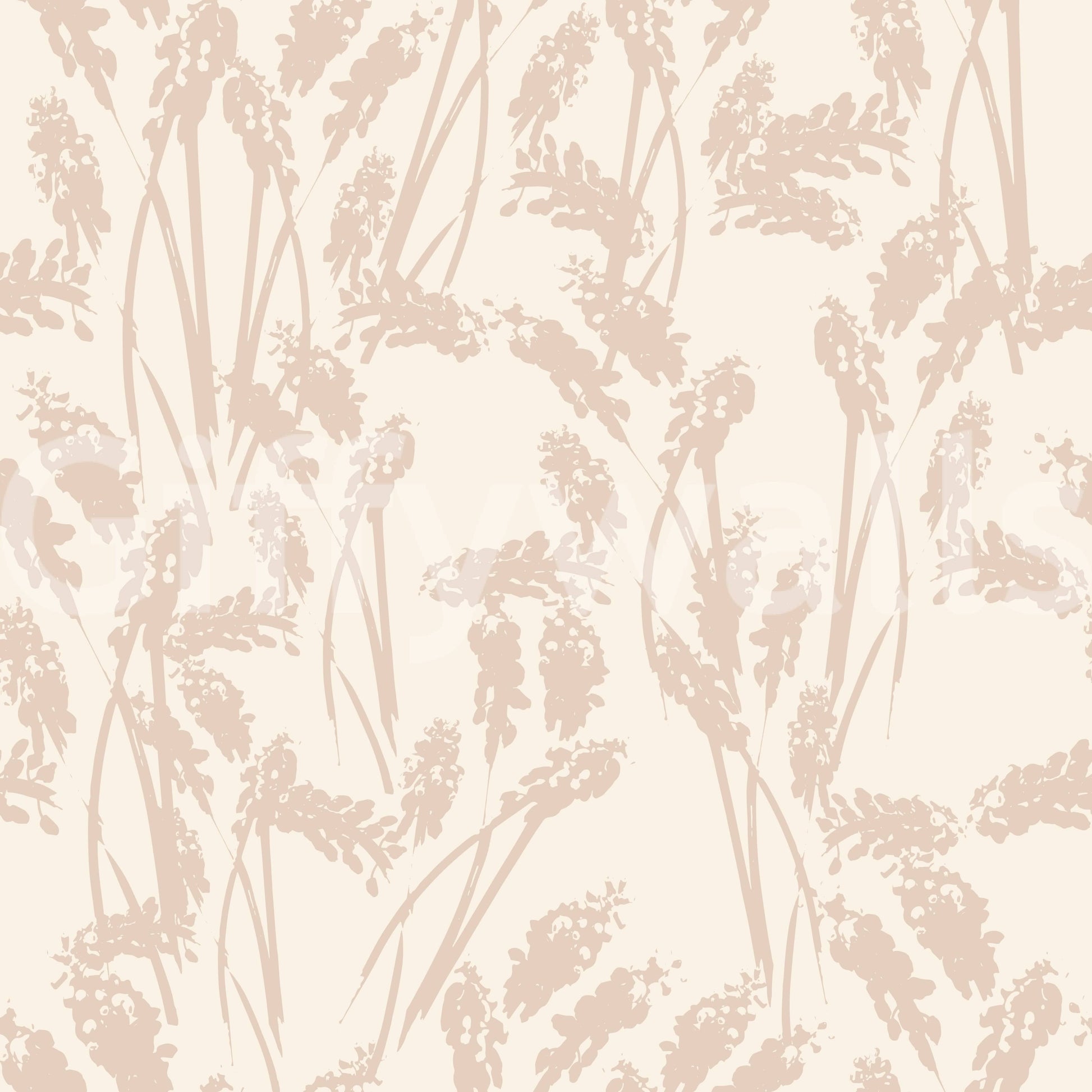 Soft beige and cream wallpaper

