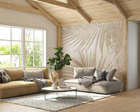 A stylish safari wall mural for walls.