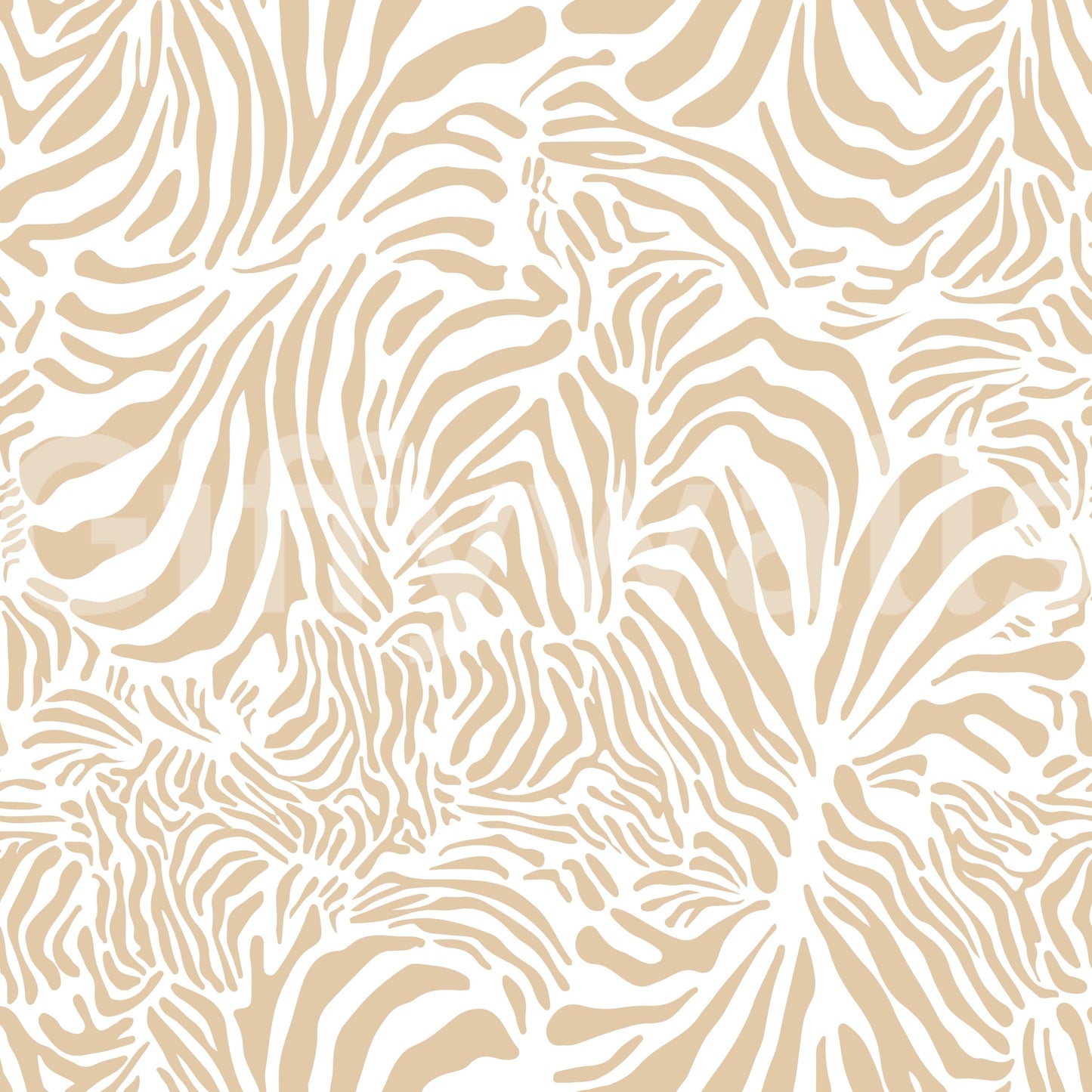 A seamless pattern of zebra stripes on a wall

