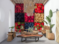 Berry Fresh Delight Wall Mural