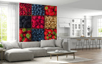 Berry Fresh Delight Wall Mural