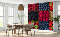 Berry Fresh Delight Wall Mural