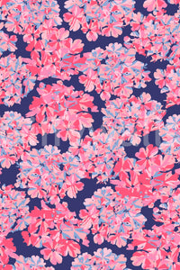 Oversized Big Bloom Hydrangeas Vintage wallpaper. Vibrant flower mural.