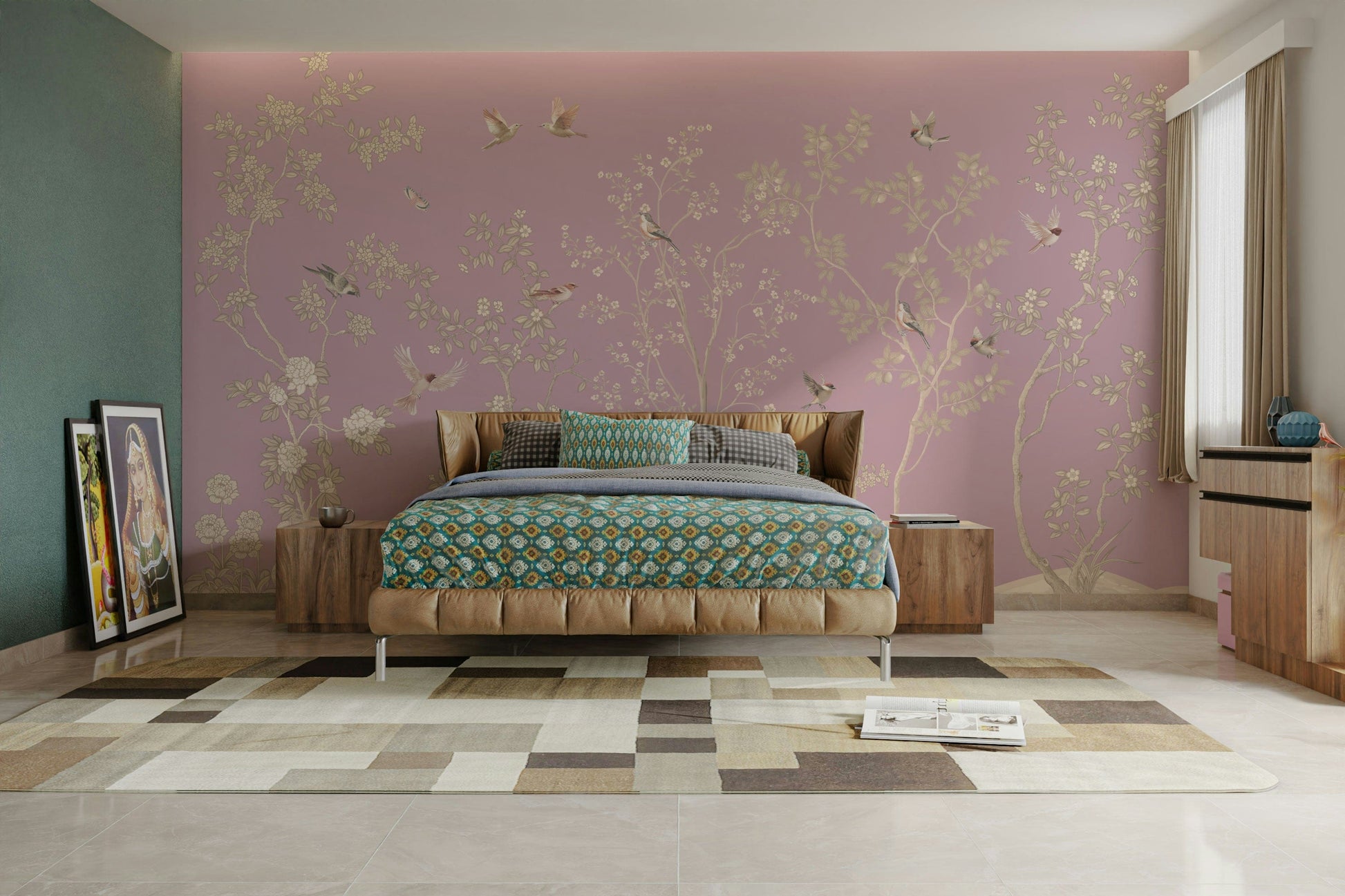 The overall feel is quiet and serene.

