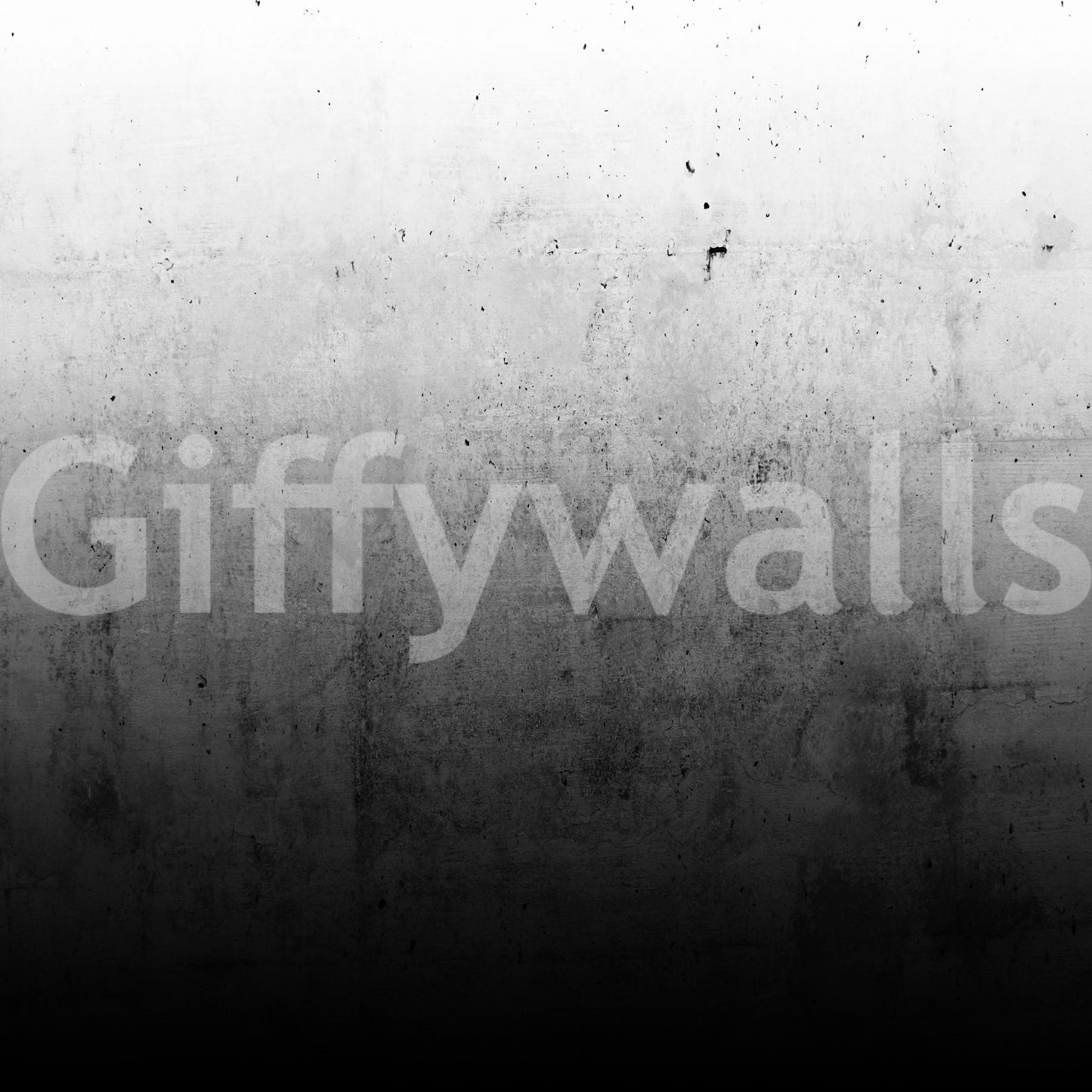 Grey to black gradient mural

