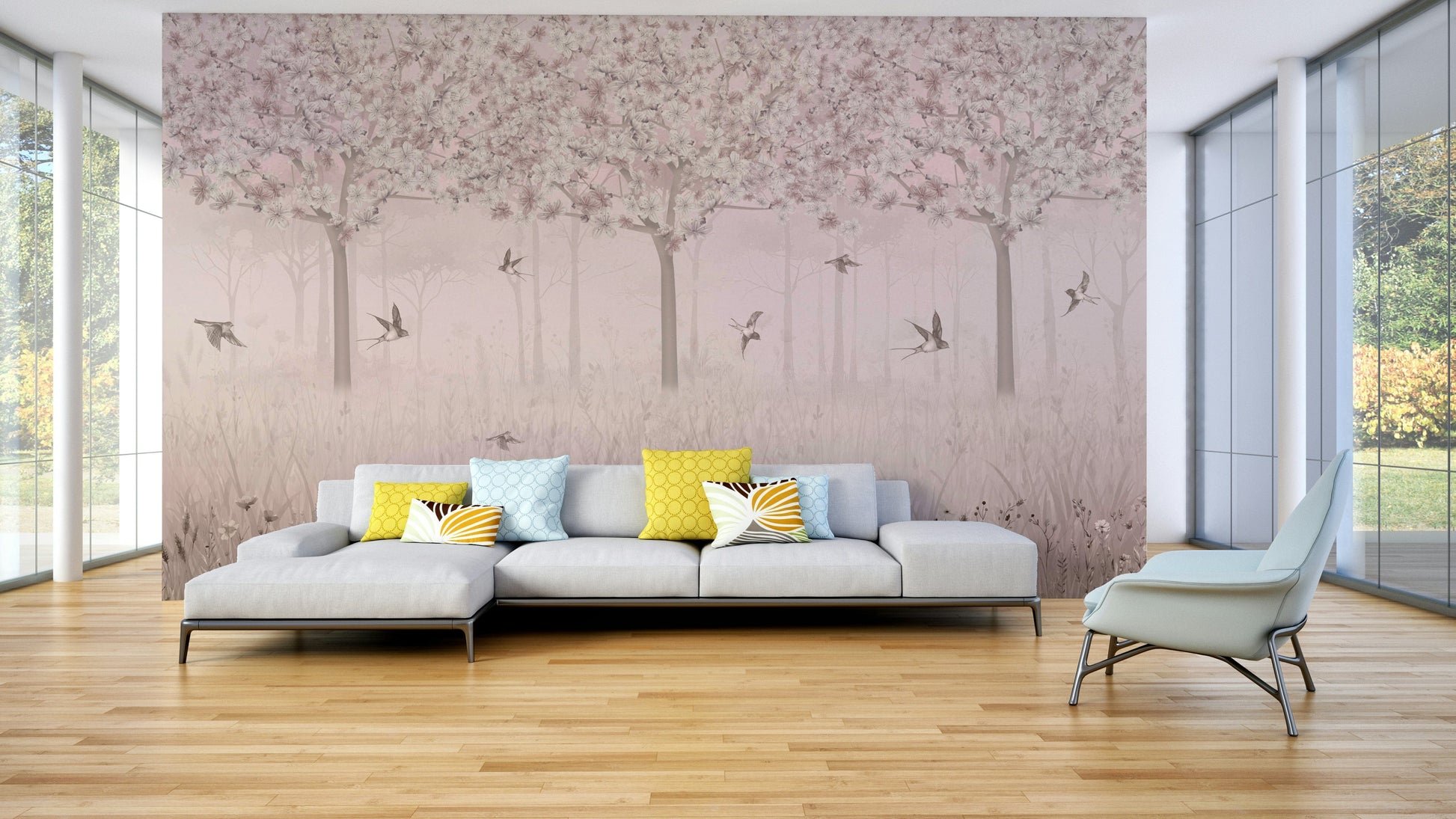The image is suitable for a bedroom, a nursery, or a quiet space.

