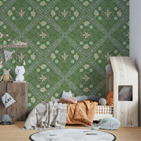 rustic tapestry look wallpaper

