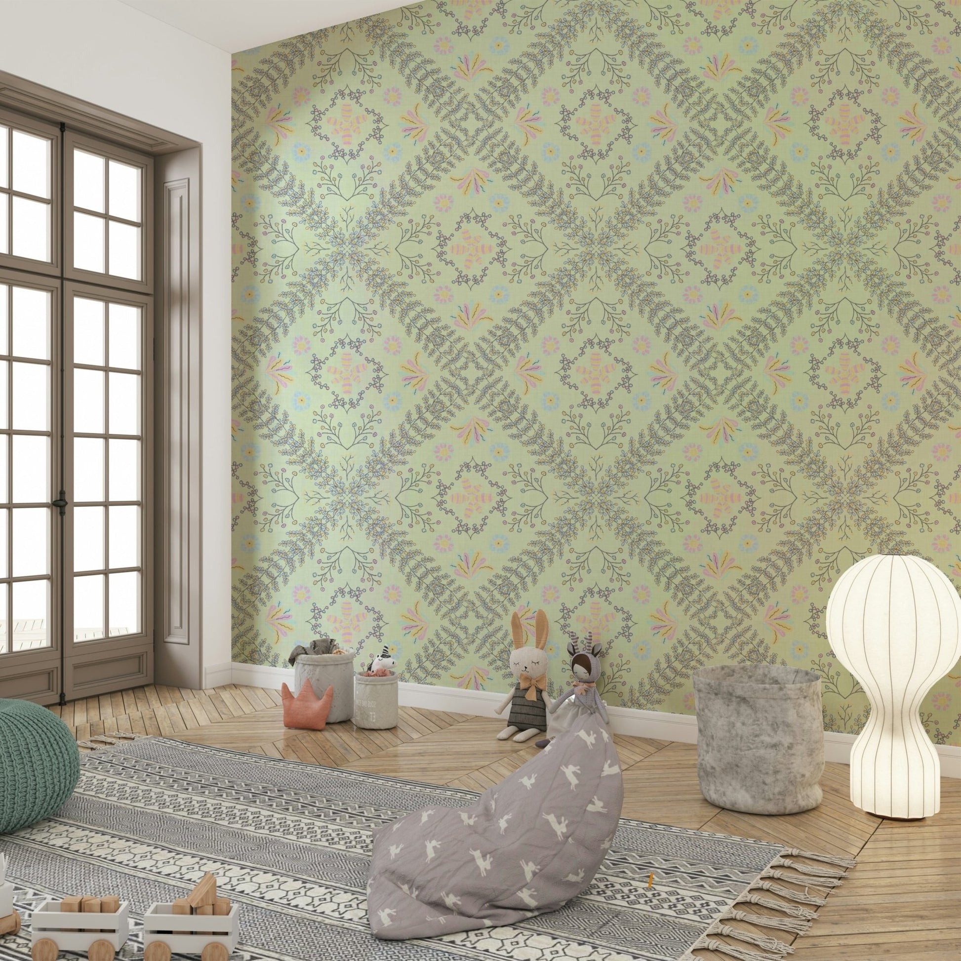 repeating pattern wallpaper

