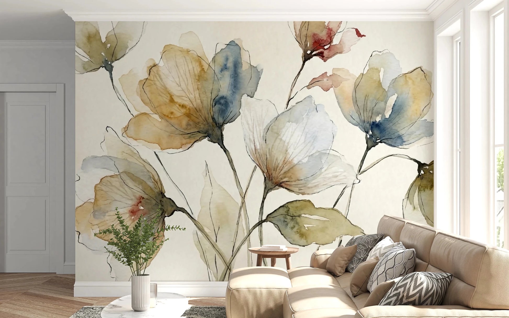 Bloomscape Wall Mural