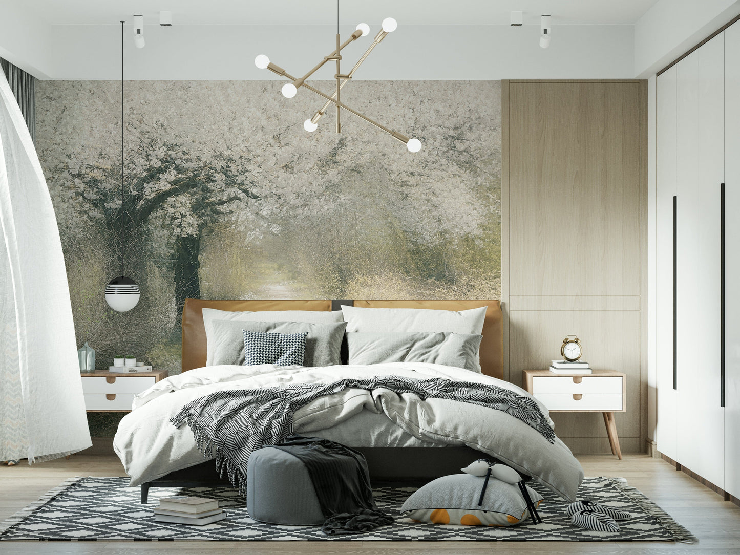 Blossom Path Serenity Wall Mural -2250089