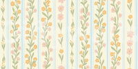 Blossom Stripes Wallpaper⁠