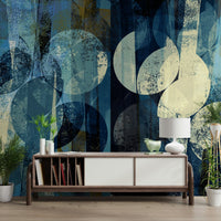 A classic abstract design wallpaper for walls.