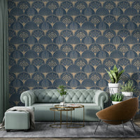 Art Deco mural for walls

