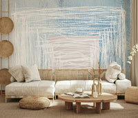 A classic abstract design wallpaper for walls.