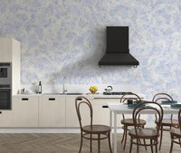 Lila Azur leaf pattern wall murals
