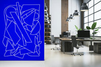 A serene abstract texture wall mural for your decor.