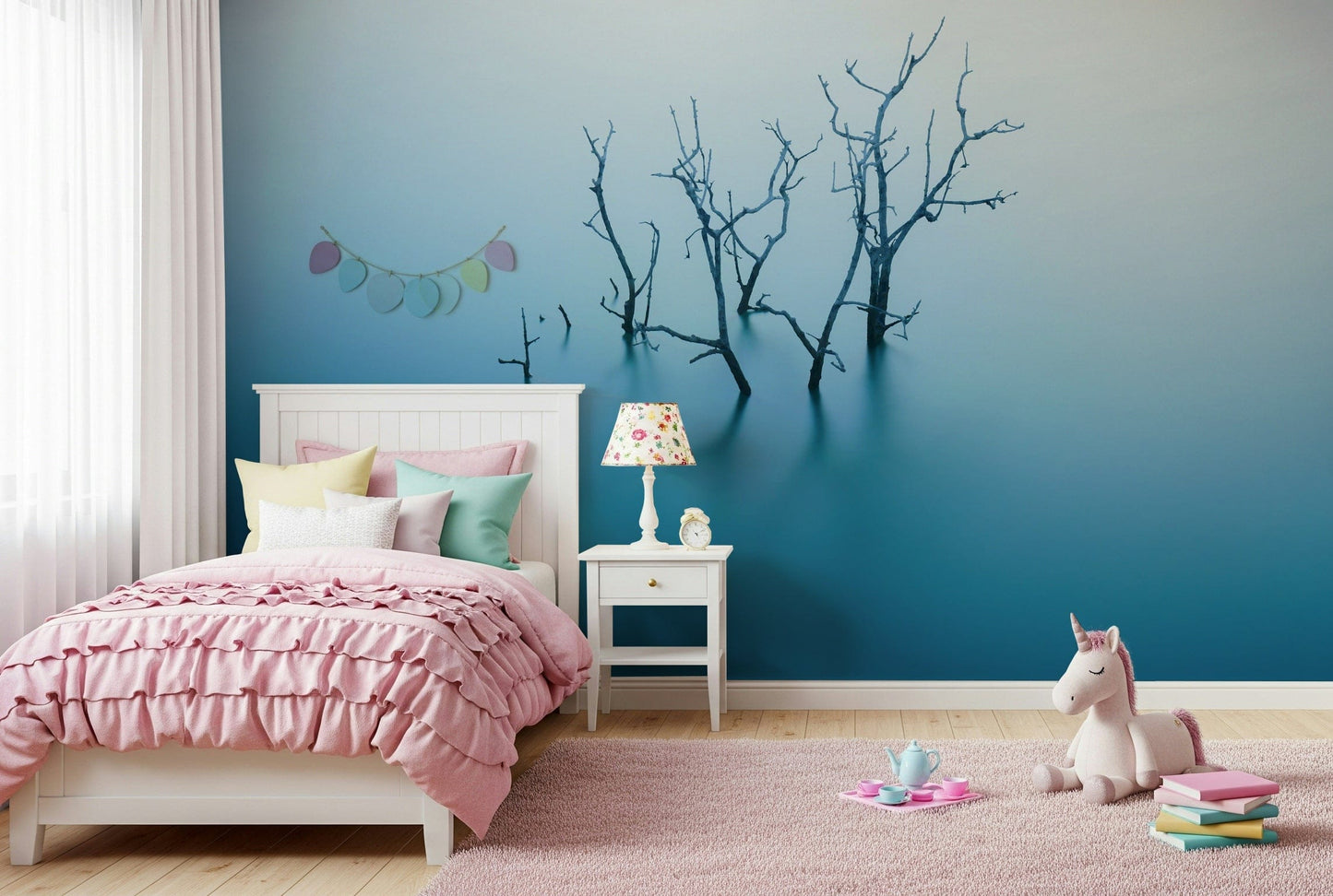 Aqua Reflections Wall Mural -2323746