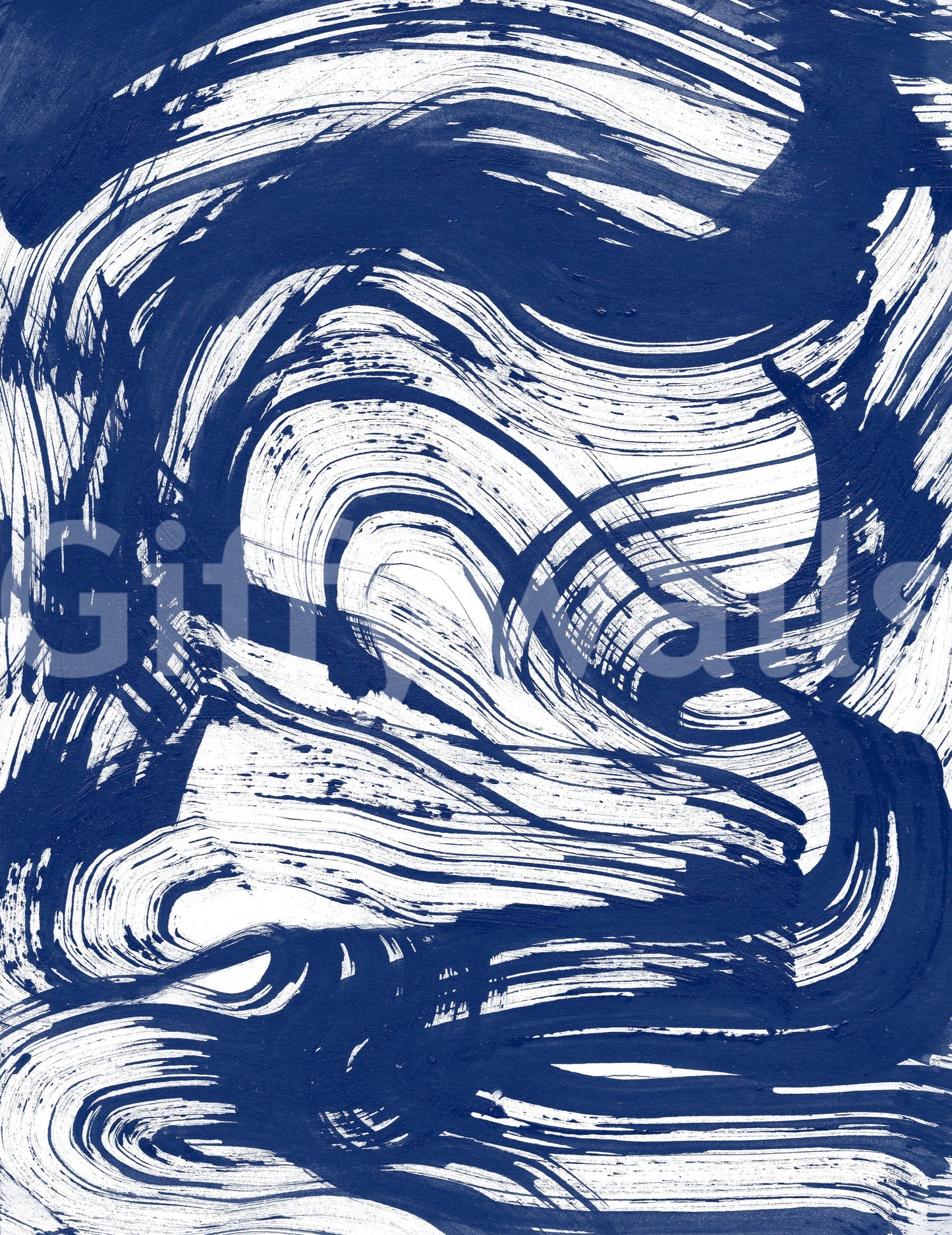 A high-quality serene ocean wall mural for walls.

