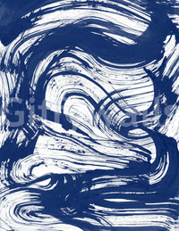 A high-quality serene ocean wall mural for walls.

