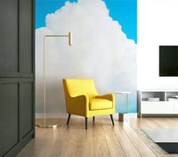 A classic cloud design wallpaper for walls.

