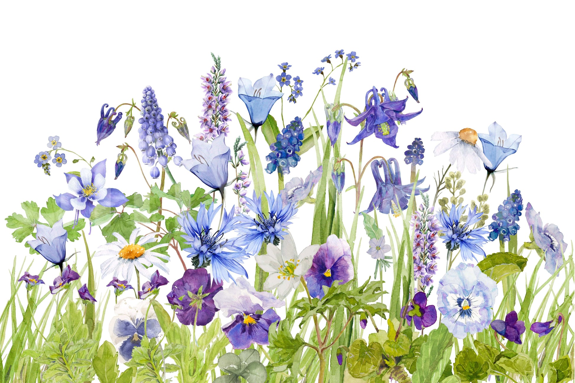The wallpaper features a large floral pattern.

