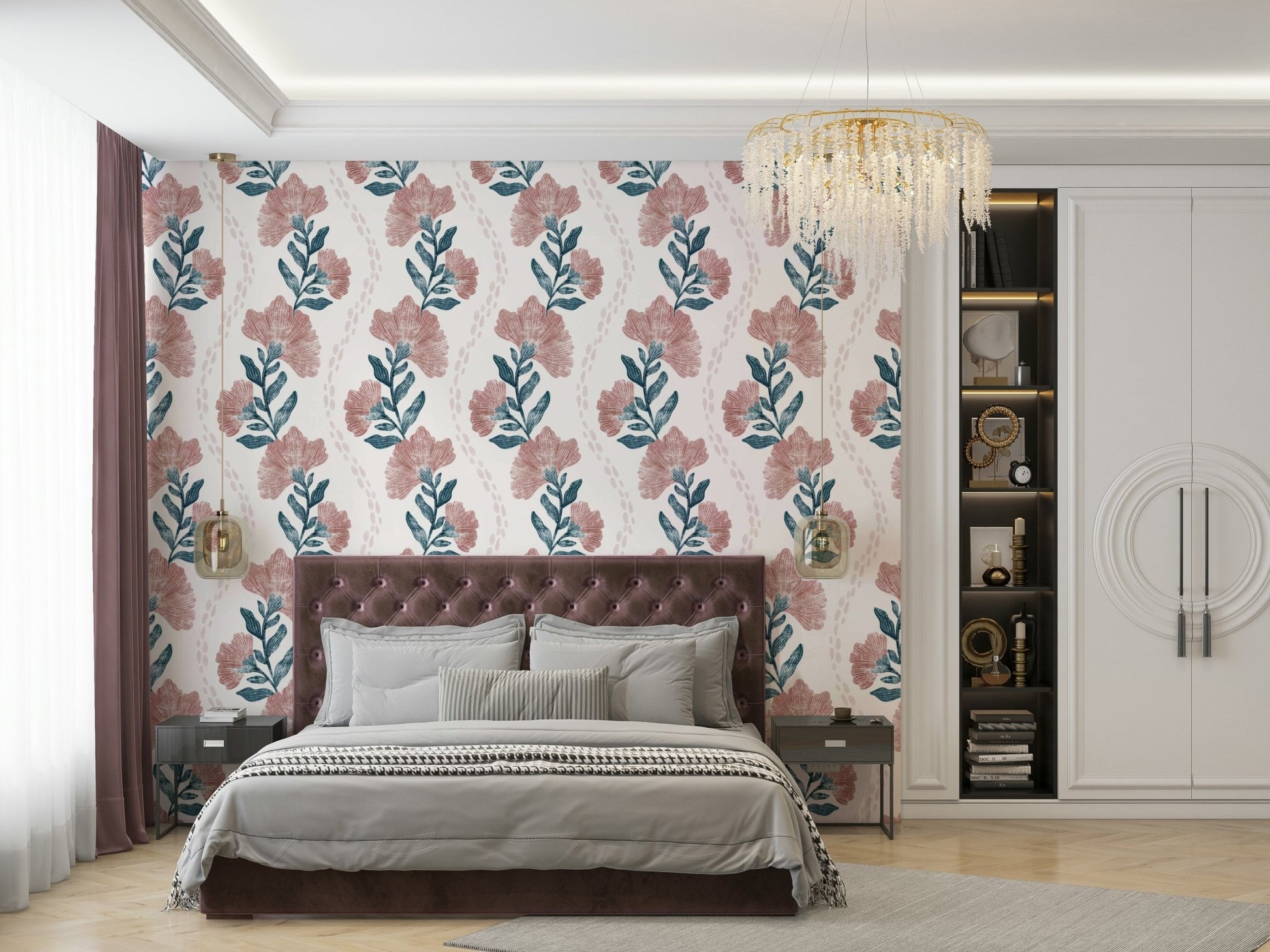 The design gives a feeling of quiet, natural beauty.

