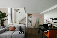 Blush Cactus wallpaper for modern living rooms

