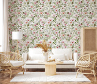 Blush Floral Dream By Uta Naumann Wallpaper⁠