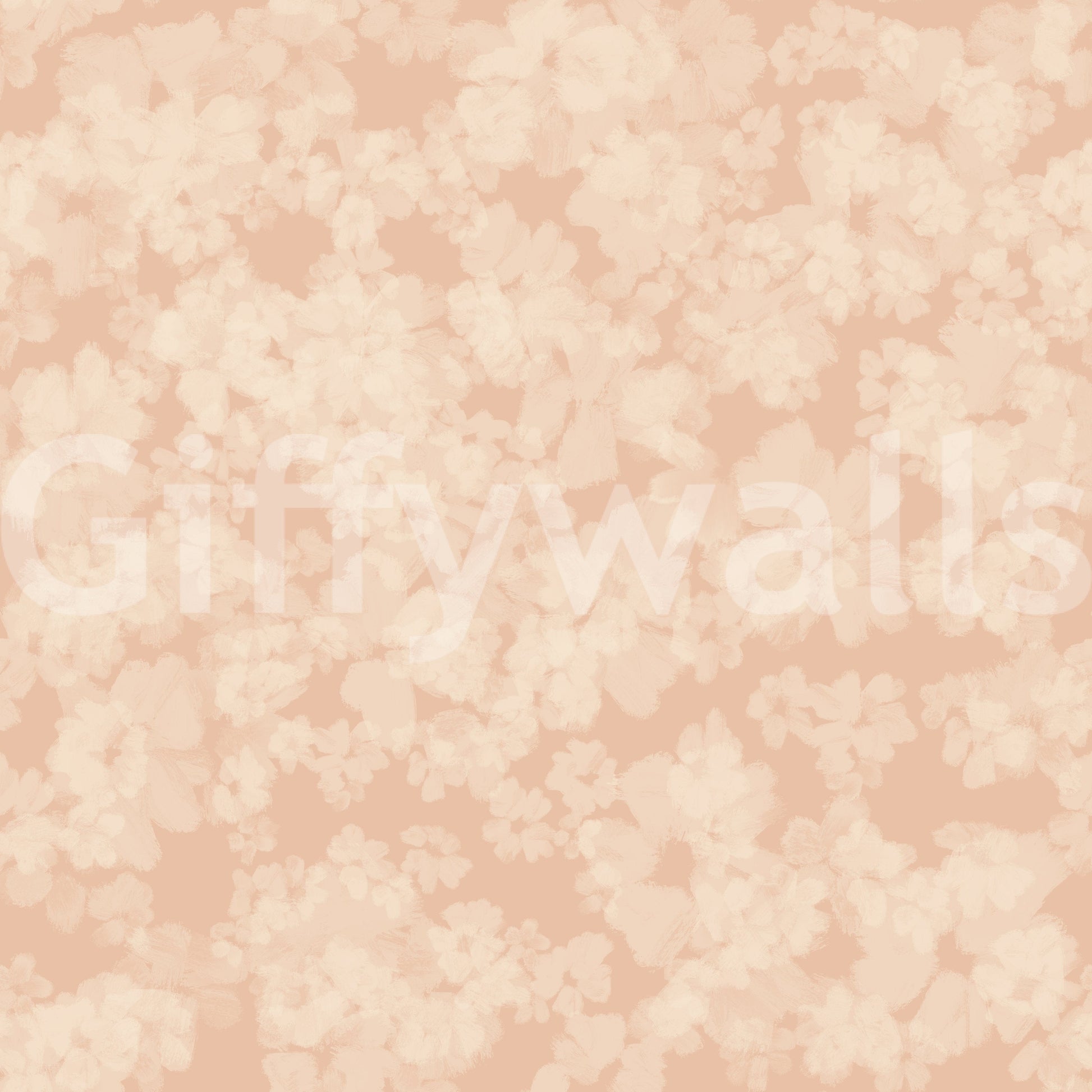Soft warm background featured in Blush Bloom Brushstrokes print.