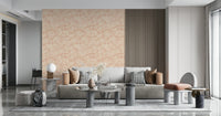 Light airy floral design suits Blush Bloom Brushstrokes wallpaper.