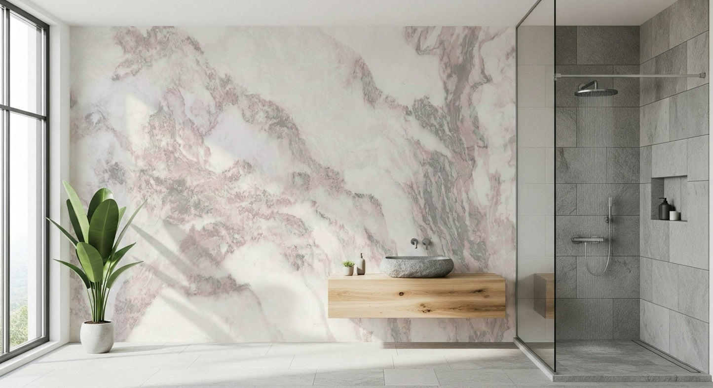 Blush Marble Elegance Wall Mural -2579023