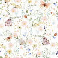 Blush Meadow's Whisper Wallpaper⁠