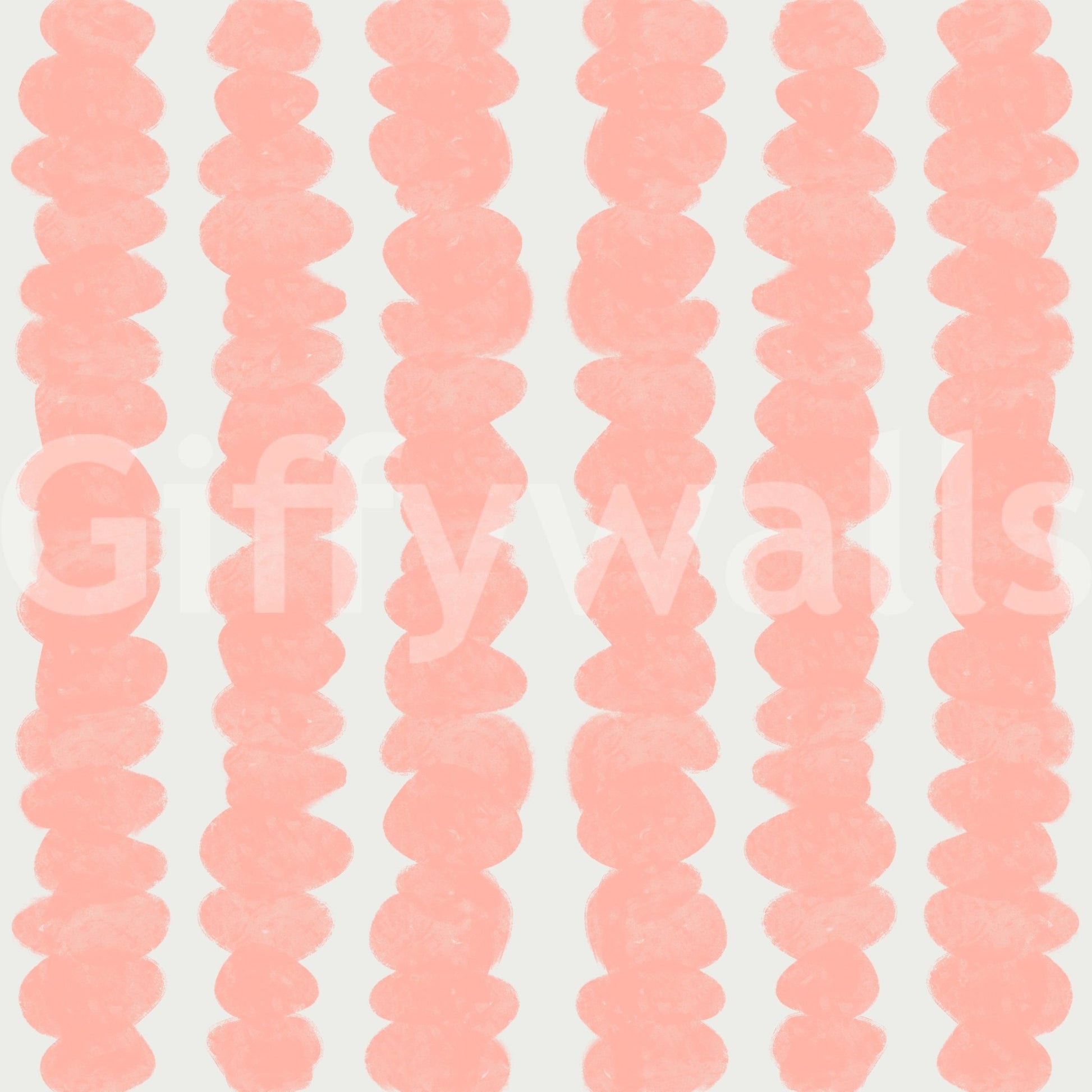 Soft blush-colored wallpaper for tranquil home vibes

