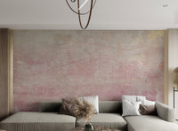 Blush Serenity Textured Wallpaper Mural
