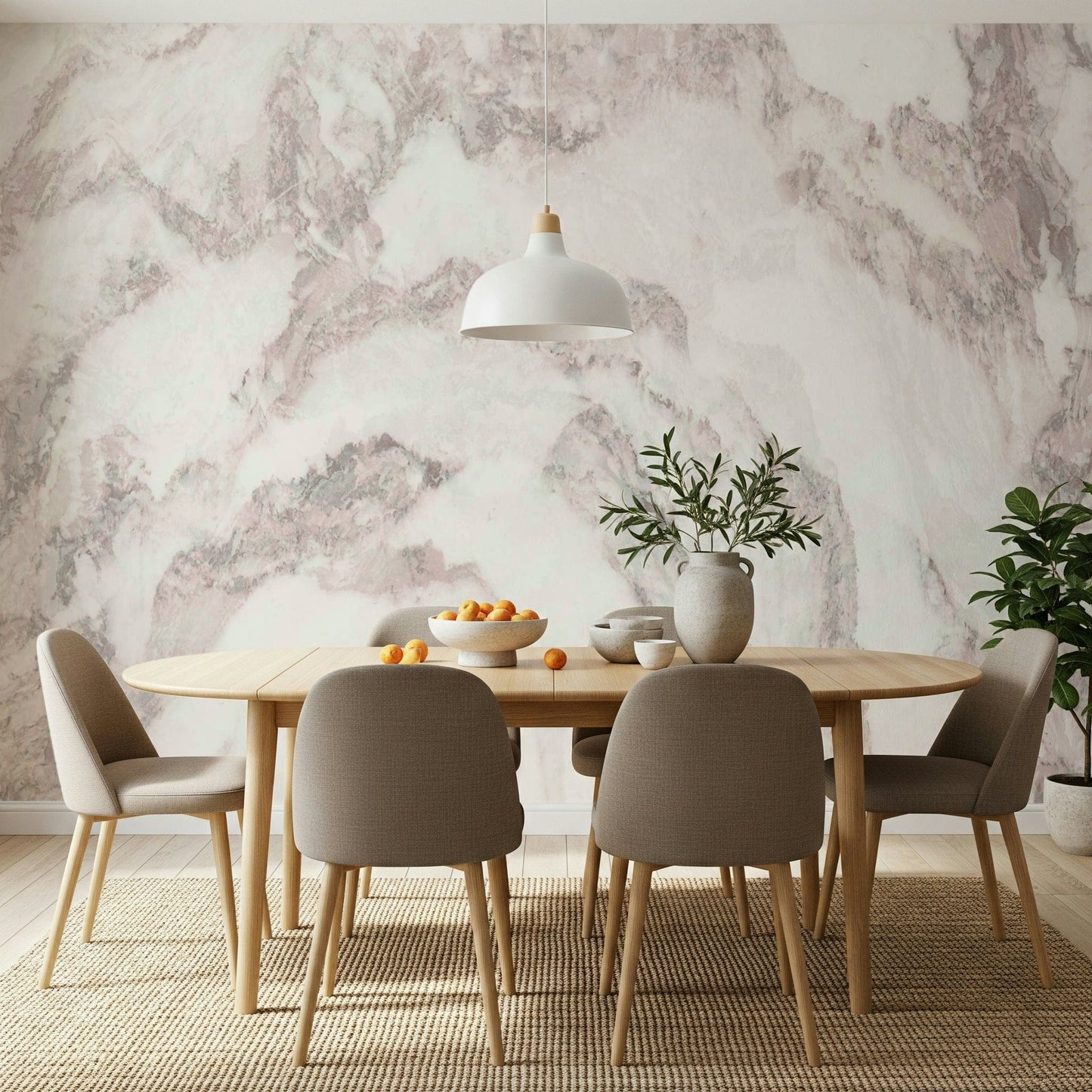 Blush Stone Texture Wall Mural - 2579021